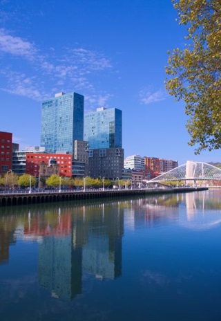 Vista de Bilbao.